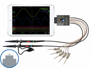 Portable iPad Oscilloscope iMSO-204L