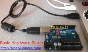 Hardware Setup: Arduino Board