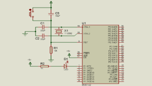 Blink LED with 8051 Microcontroller