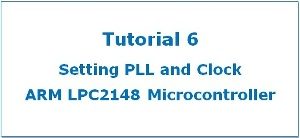Featured PLL LPC2148 ARM7
