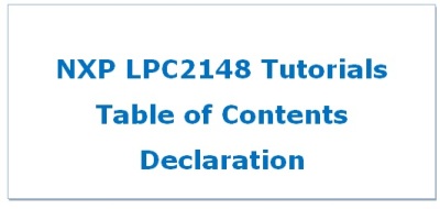 LPC2148 ARM7 Tutorials