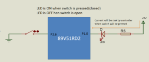Wiring Diagram Switch with 8051